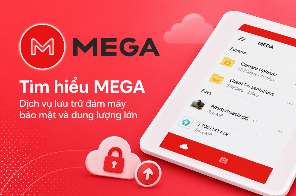 Khám phá MEGA: Giải pháp lưu trữ đám mây 20 GB miễn phí