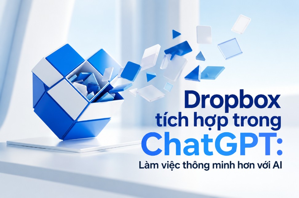Dropbox tích hợp trong ChatGPT: Làm việc thông minh hơn với AI