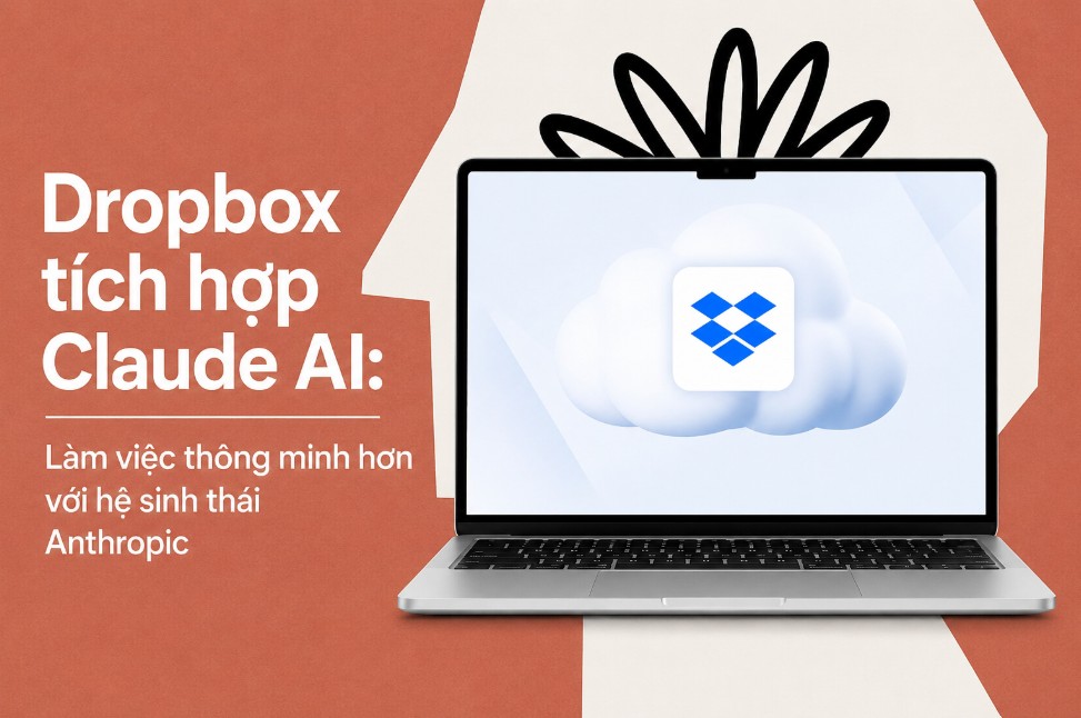 Dropbox tích hợp Claude AI: Làm việc thông minh hơn với hệ sinh thái Anthropic