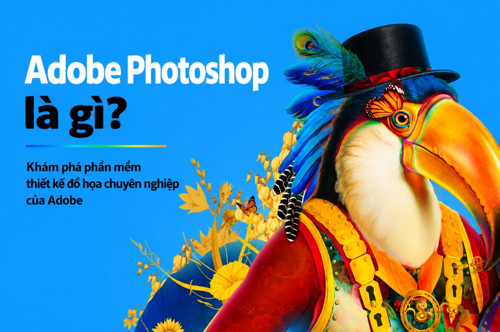 Adobe Photoshop là gì? Khám phá phần mềm thiết kế đồ họa chuyên nghiệp của Adobe