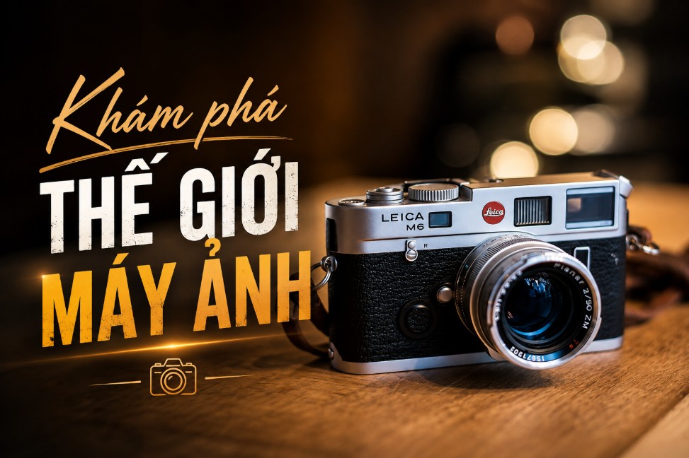 Khám phá thế giới máy ảnh: Các dòng máy phổ biến và cách lựa chọn