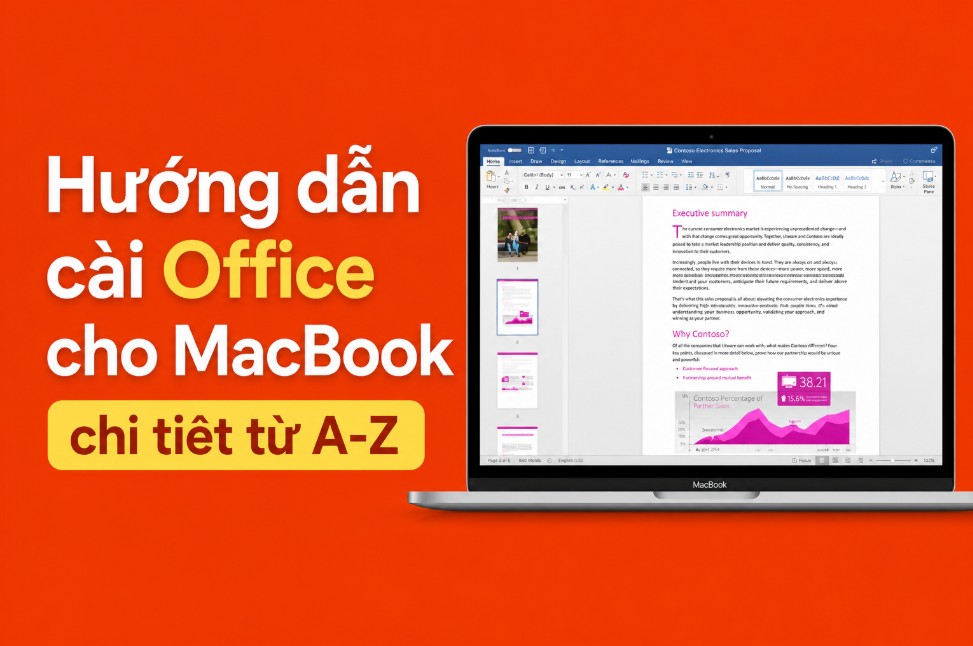 Hướng dẫn cài Office cho MacBook chi tiết từ A-Z