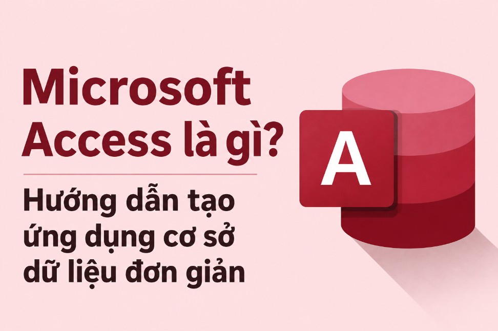 Microsoft Access là gì? Hướng dẫn tạo ứng dụng cơ sở dữ liệu đơn giản