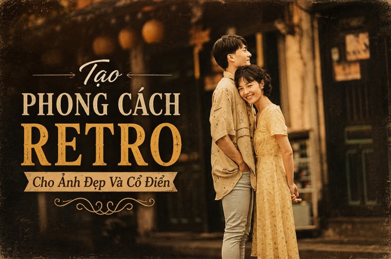 Tạo Phong Cách Retro Cho Ảnh Đẹp Và Cổ Điển