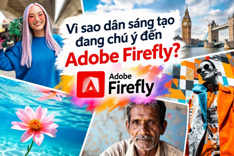 Vì sao dân sáng tạo đang chú ý đến Adobe Firefly?