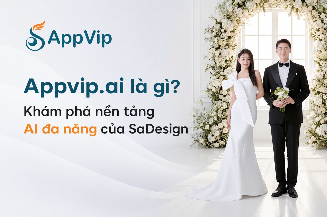 Appvip.ai là gì? Khám phá nền tảng AI đa năng của SaDesign
