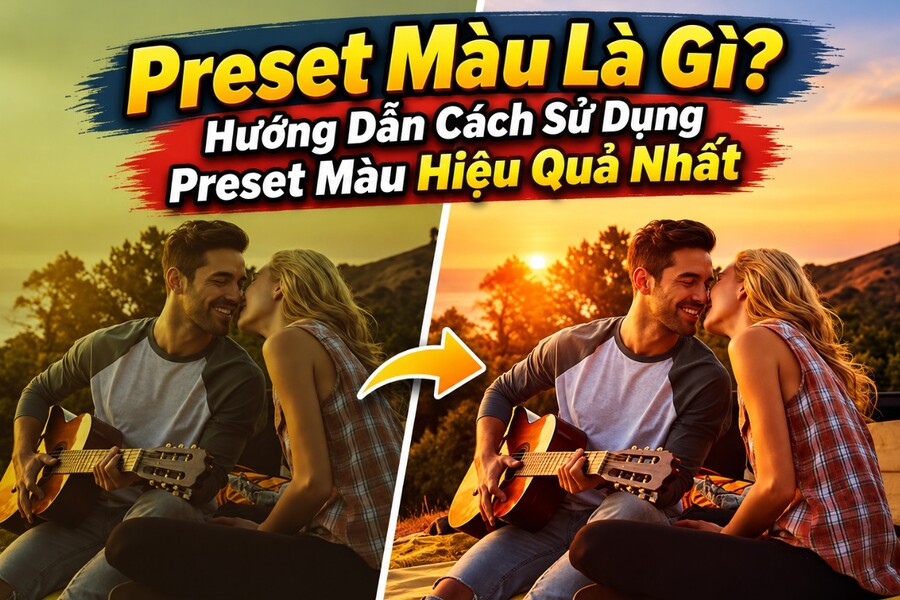 Preset Màu Là Gì? Hướng Dẫn Cách Sử Dụng Preset Màu Hiệu Quả Nhất