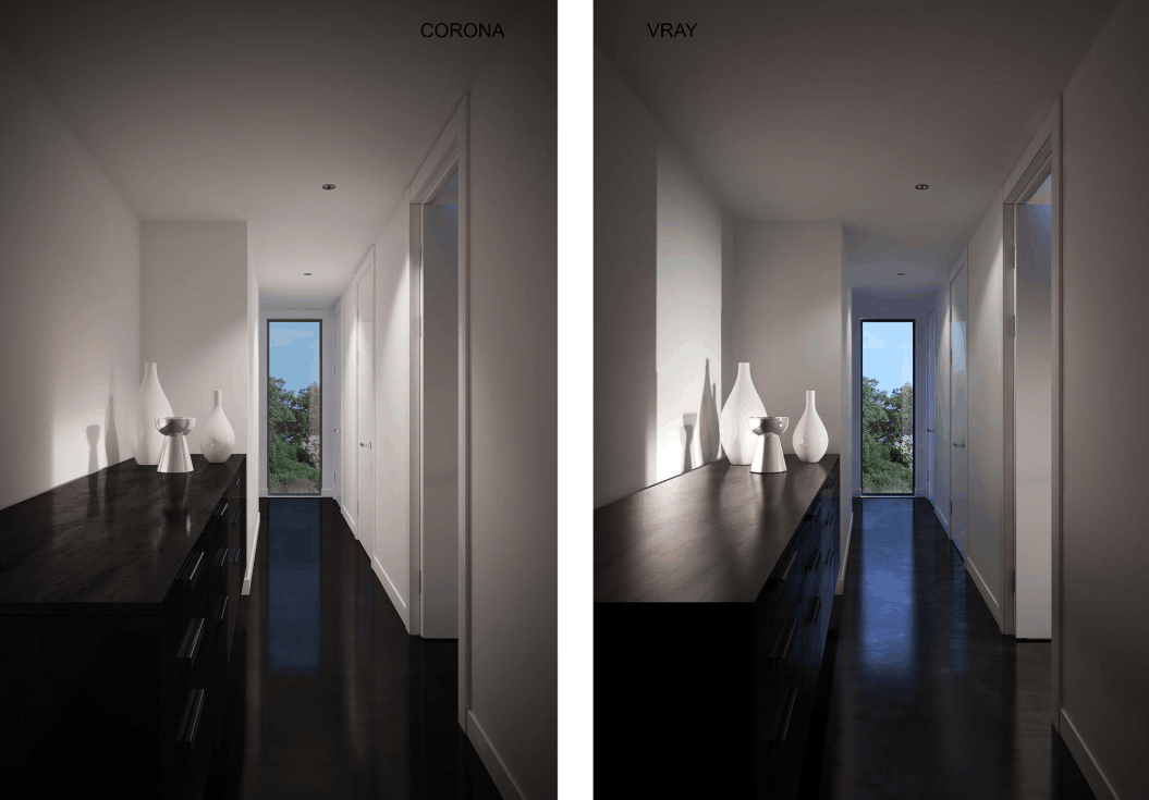 Corona hay V-Ray, lựa chọn nào giúp kiến trúc sư tiết kiệm thời gian mà vẫn có ảnh render đẹp?