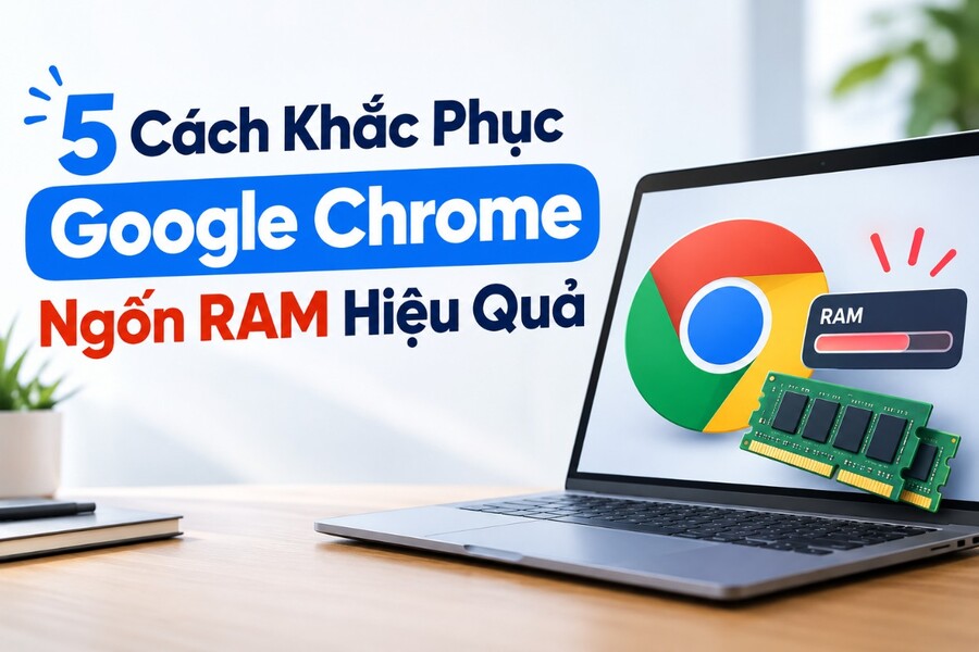 5 Cách Khắc Phục Google Chrome Ngốn RAM Hiệu Quả Nhất