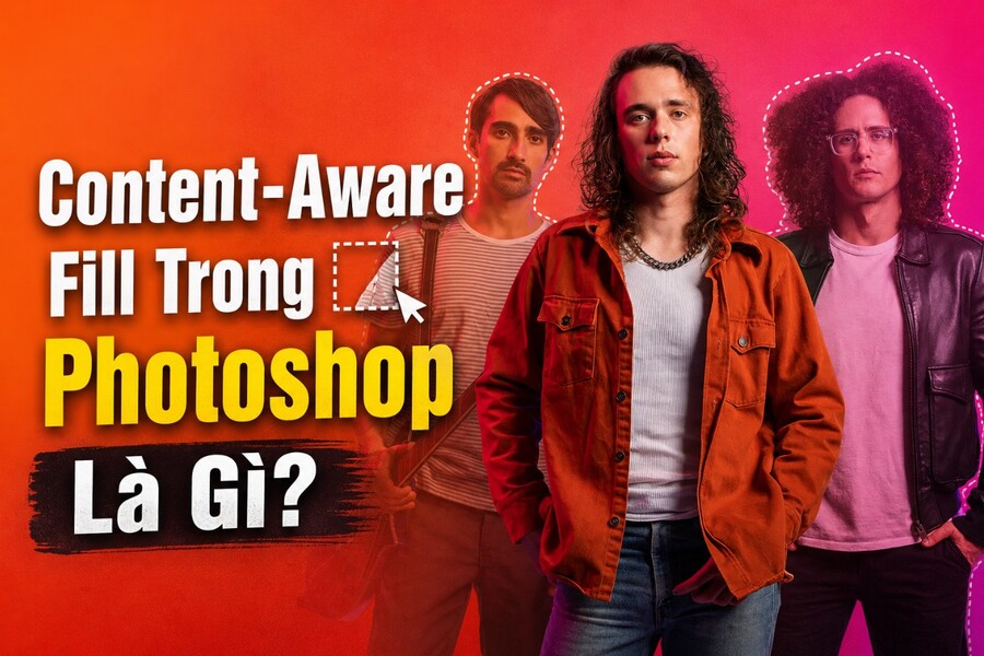 Content-Aware Fill Trong Photoshop Là Gì? Hướng Dẫn Xóa Vật Thể Thừa Đơn Giản