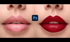 [Hướng dẫn] Cách thay đổi màu môi trong Photoshop