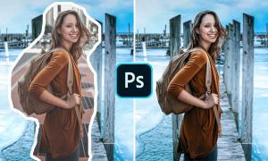 Cách ghép 2 ảnh trong Photoshop CỰC DỄ cho người mới