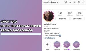 Cách tạo Story Instagram Cover trong Photoshop