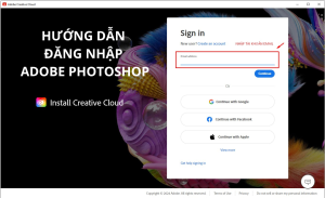Hướng Dẫn Đăng Nhập Tài Khoản Adobe Photoshop Full App Bản Quyền Dễ Dàng | Sadesign