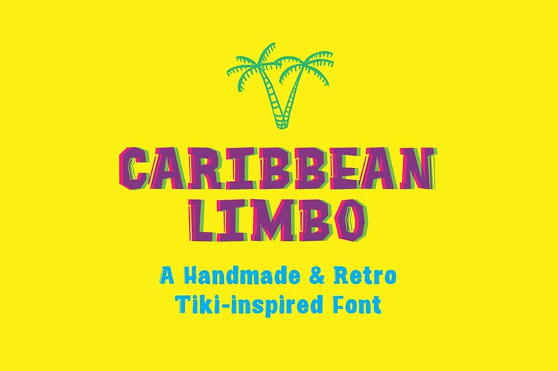 Font Chữ Đẹp 289 - Caribbean Limbo