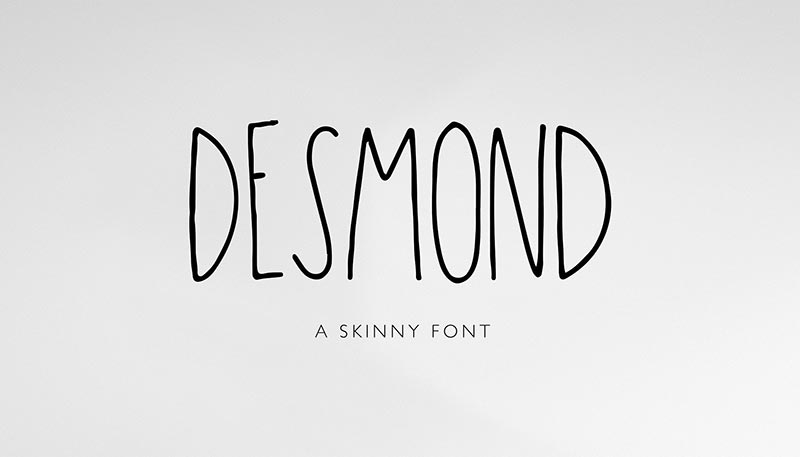 Font Chữ Đẹp 306 - Desmond
