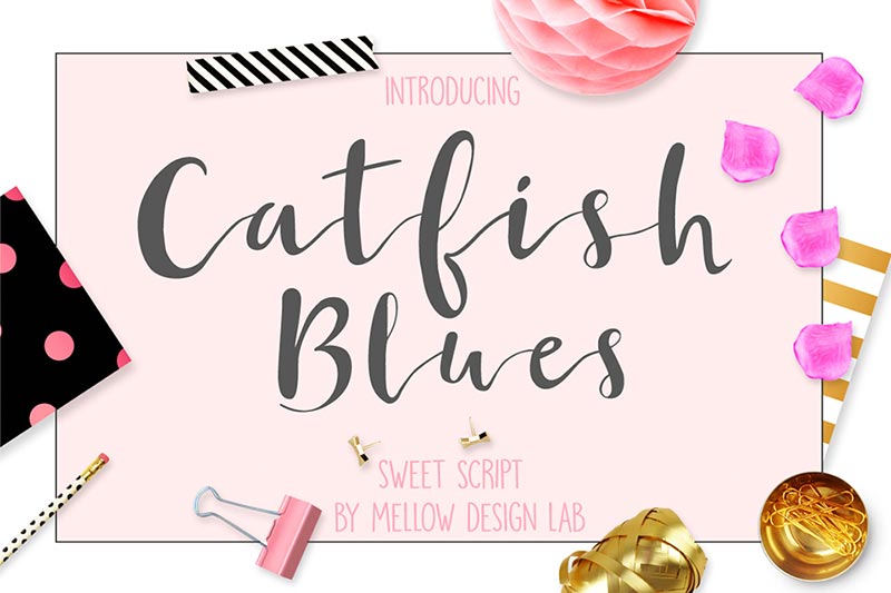 Font Chữ Đẹp 104 - CATFISH_BLUES