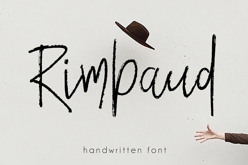 Font Chữ Đẹp 072 - RIMBAUD