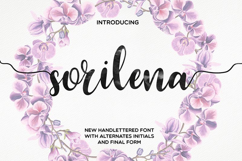 Font Chữ Đẹp 082 - SORILENA