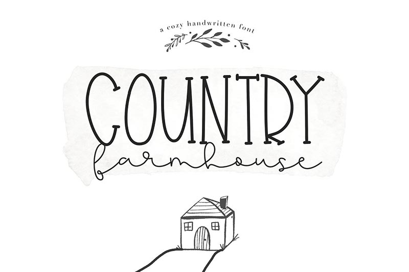 Font Chữ Đẹp 299 - Country Farmhouse Duo