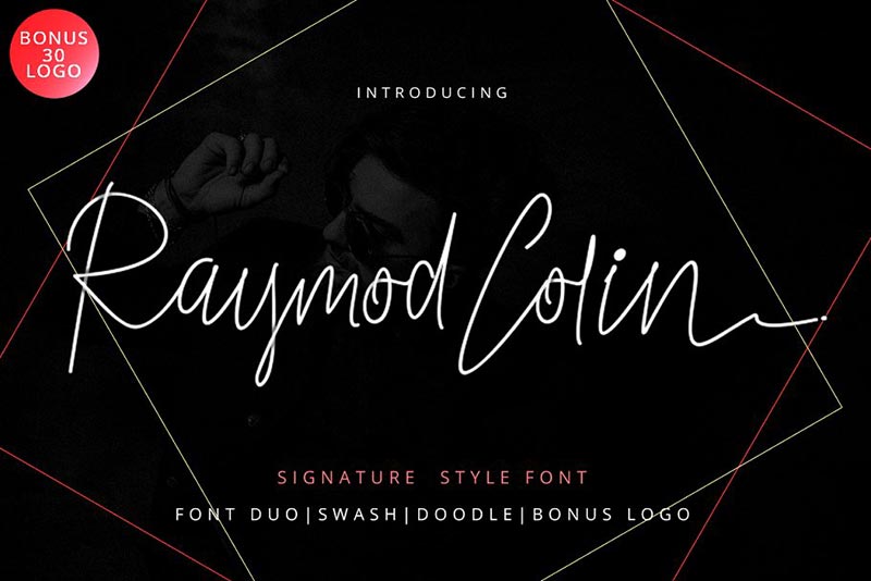 Font Chữ Đẹp 232 - Raymod-Colin-Font-Duo
