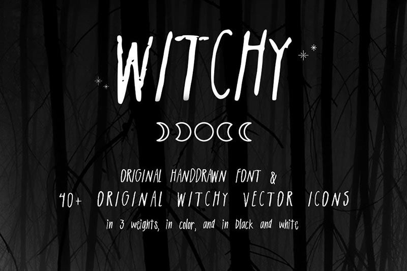 Font Chữ Đẹp 270 - Witchy