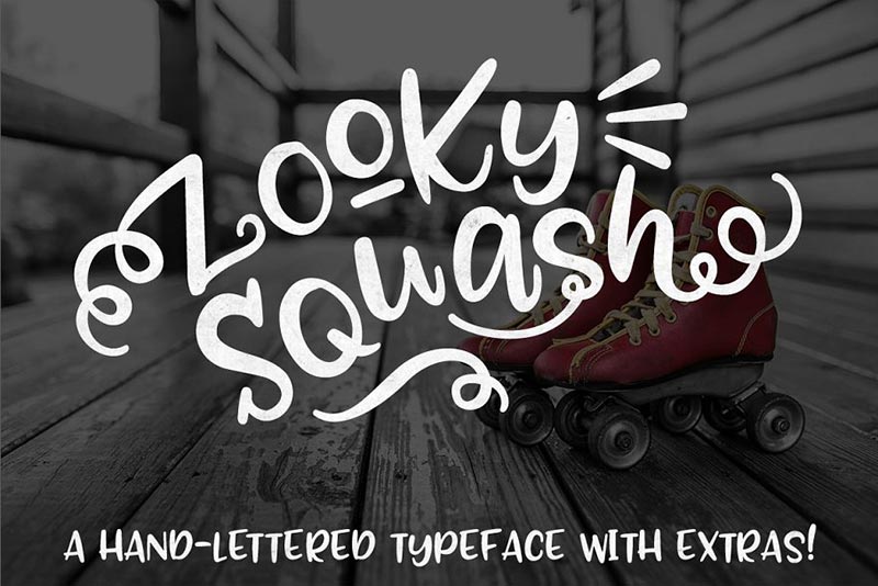 Font Chữ Đẹp 276 - Zooky Squash