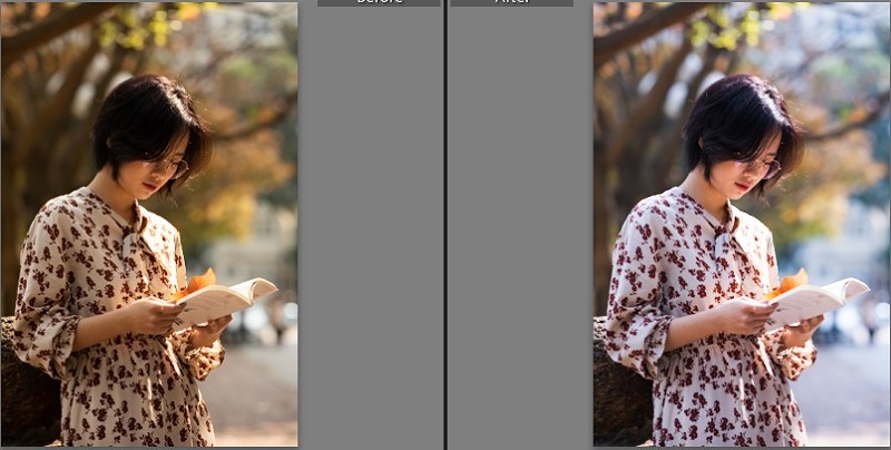 Hình ảnh sử dụng Preset trong photoshop