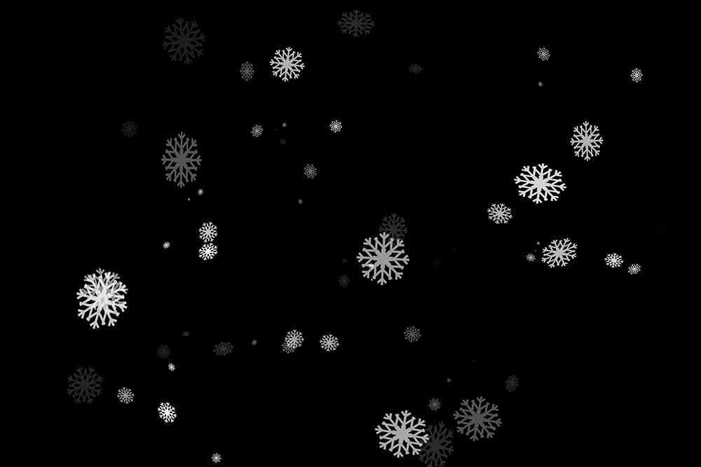 SD HT008 105 Snowflake Photo Overlays