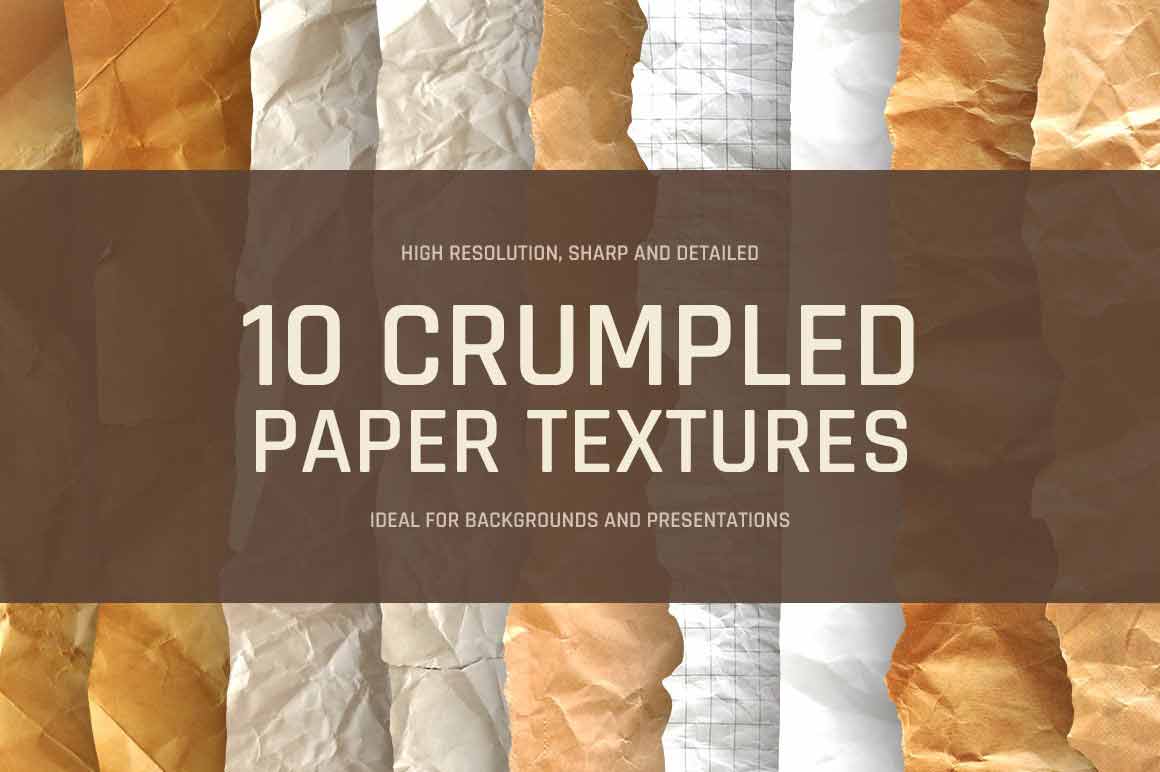 SD BA025 Crumpled Paper Textures 91714