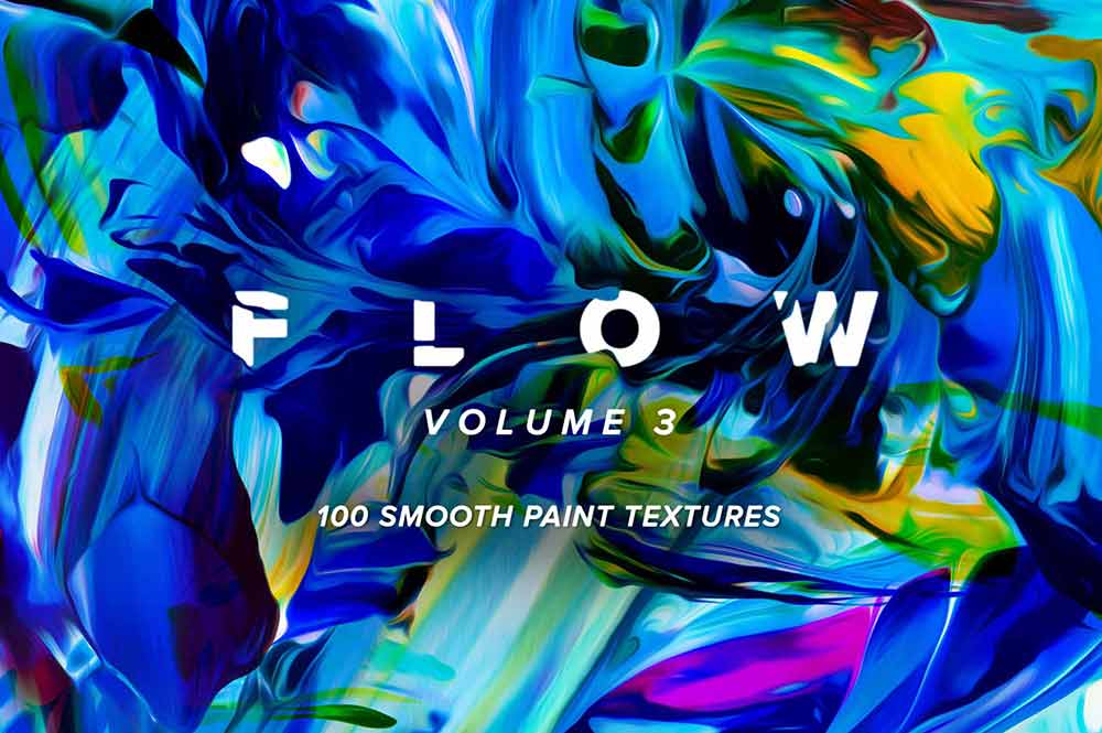 SD BA028 Flow Vol. 3 100 fluid paintings 1674981