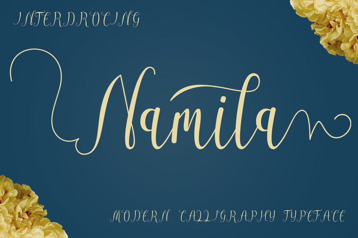 Font Chữ Đẹp 472 Namila