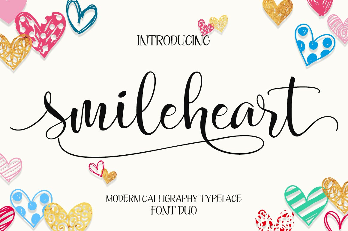 Font Chữ Đẹp 539 Smileheart two