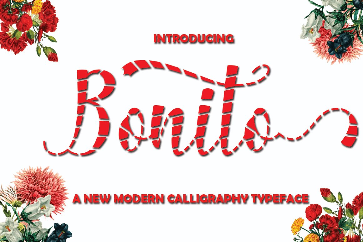 Font Chữ Đẹp 681 Bonito