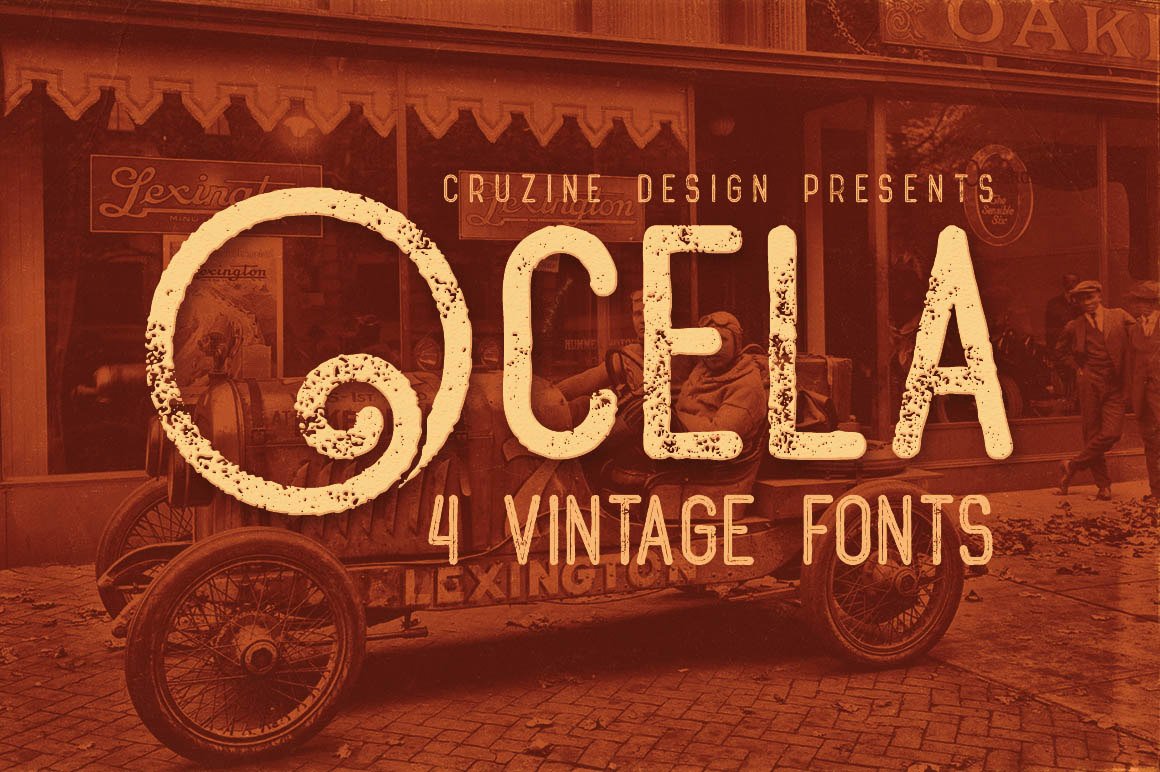 Font Chữ Đẹp 478 Ocela Typeface