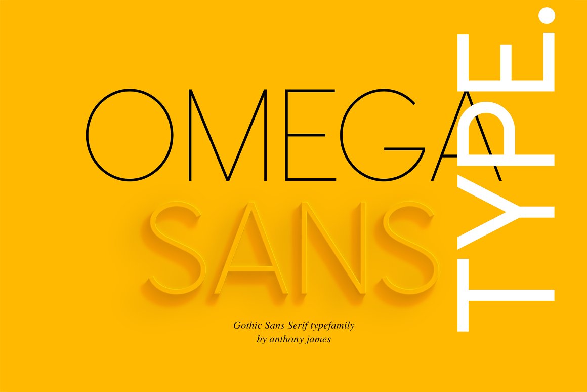 Font Chữ Đẹp 483 Omega Sans Font Family