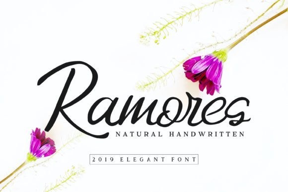 Font Chữ Đẹp 502 Ramores