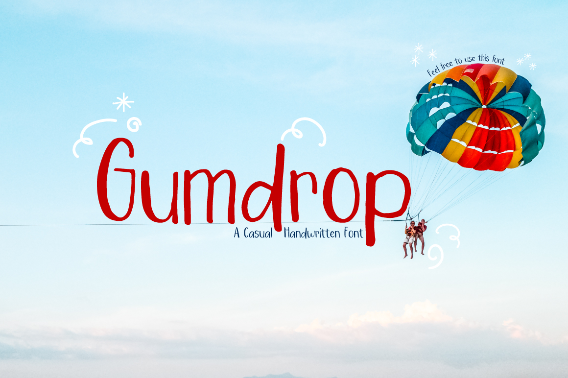 Font Chữ Đẹp 354 Gumdrop