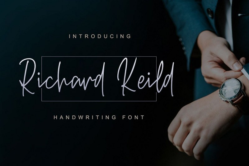 Font Chữ Đẹp 515 Richard Keild