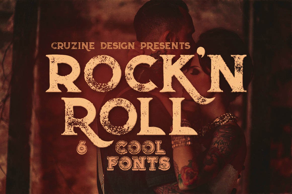 Font Chữ Đẹp 517 Rock_n_Roll_Typeface