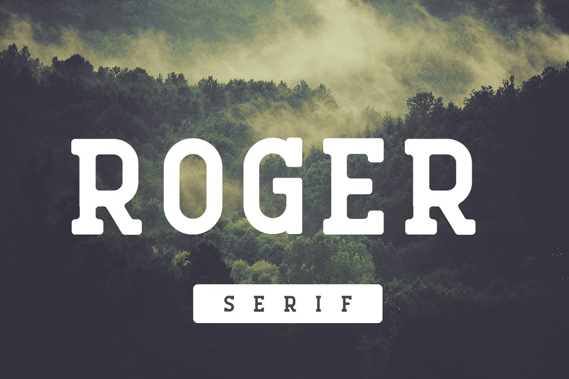 Font Chữ Đẹp 519 Roger Serif