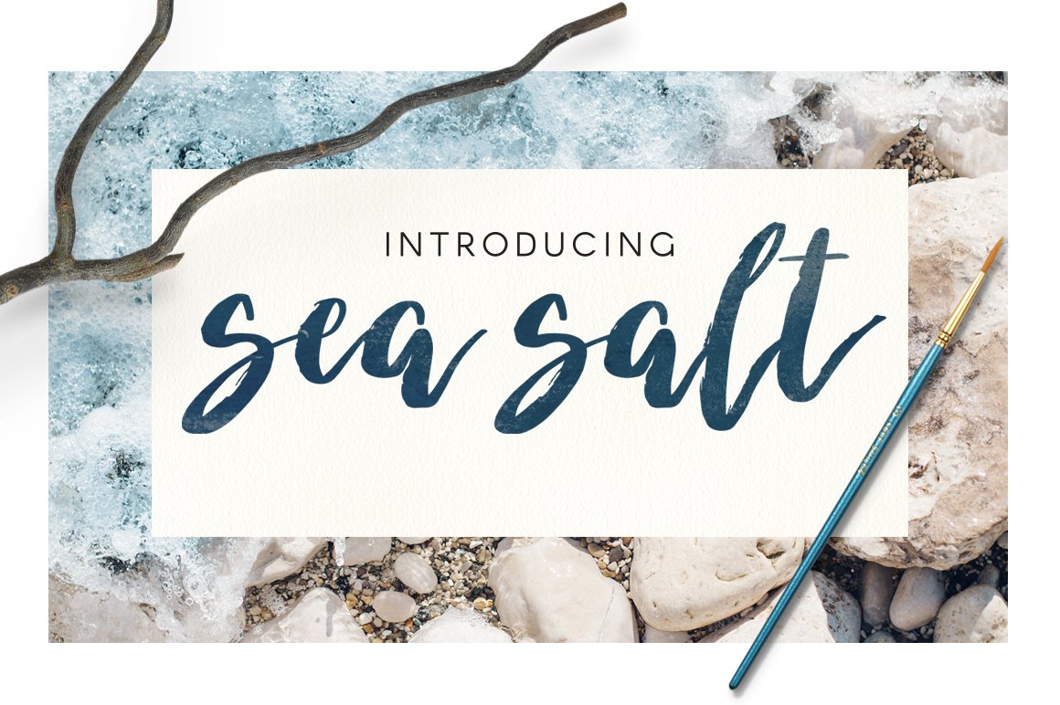 Font Chữ Đẹp 528 Sea Salt