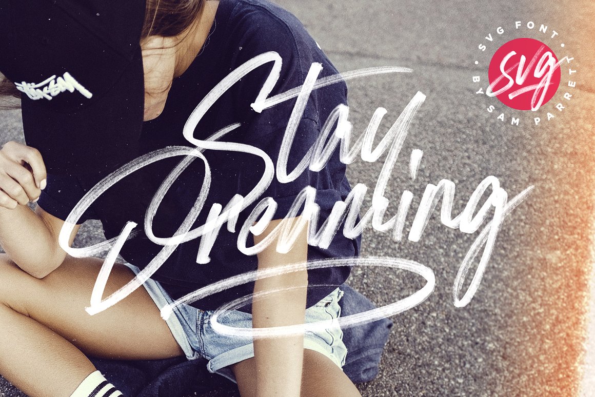 Font Chữ Đẹp 553 Stay Dreaming Alt Regular