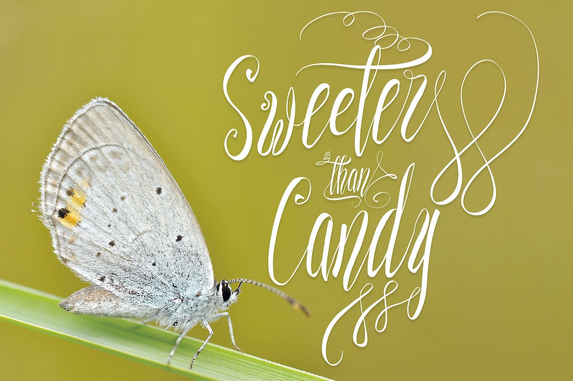 Font Chữ Đẹp 559 Sweeter than Candy