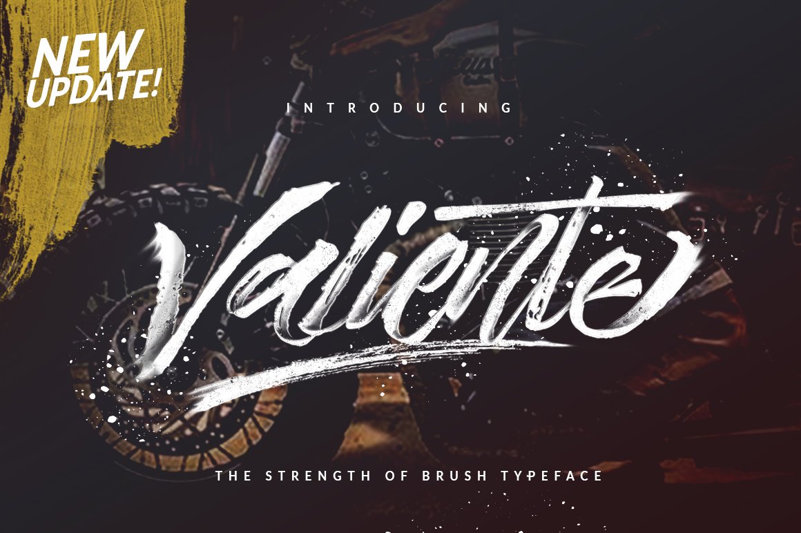 Font Chữ Đẹp 580 Valiente Brush Script -Swash