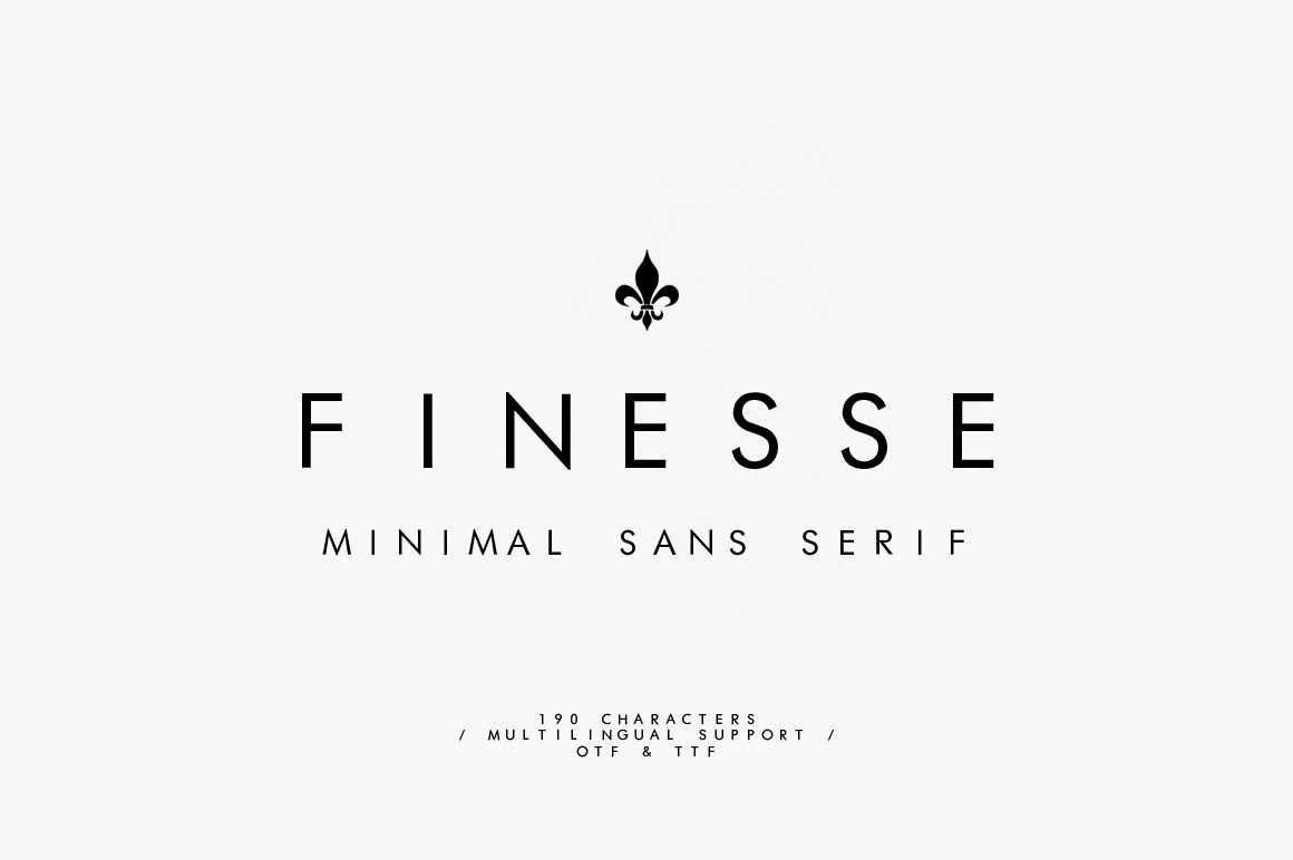 Font Chữ Đẹp 606 Finesse