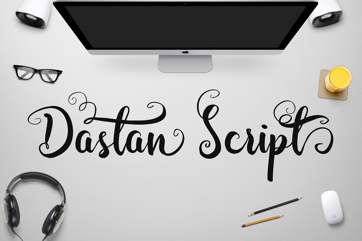 Font Chữ Đẹp 641 Dastan Script