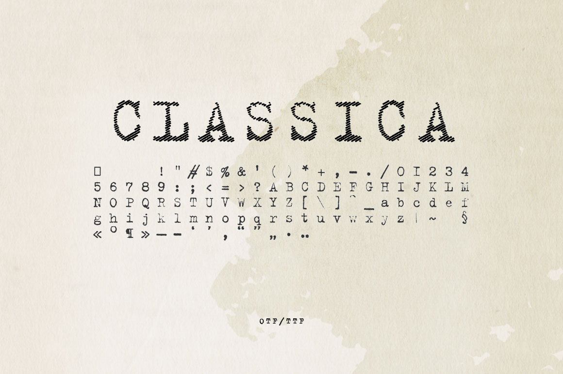 Font Chữ Đẹp 652 Classica