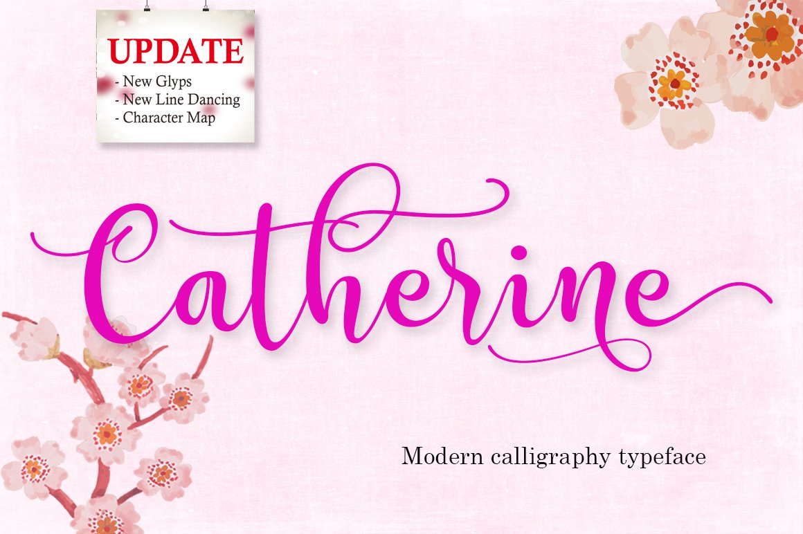 Font Chữ Đẹp 661 Catherine