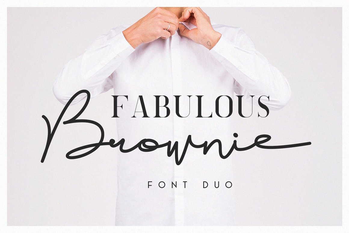 Font Chữ Đẹp 674 Brownie-Duo